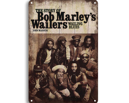 Metalen wandbord | Bob Marley's Wailers |