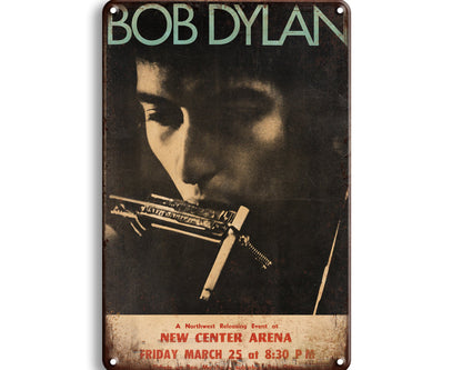 Metalen wandbord | Bob Dylan |