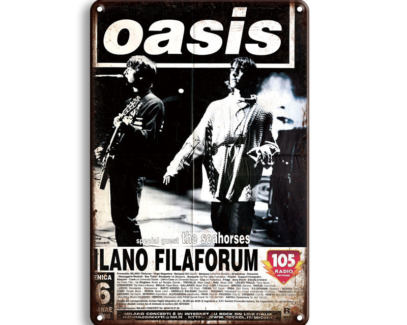 Metalen wandbord | Oasis | Ilano Filaforum |