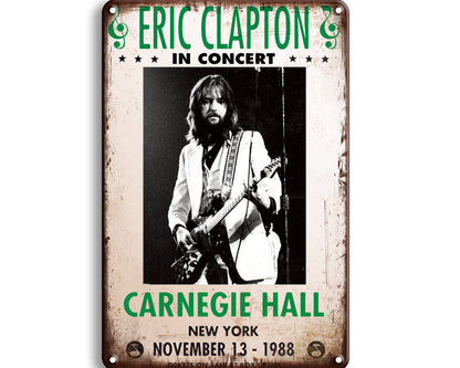 Metalen wandbord | Eric Clapton |