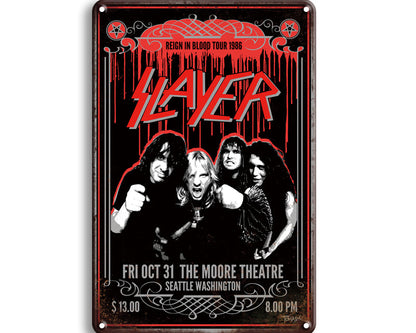Metalen wandbord | Slayer |