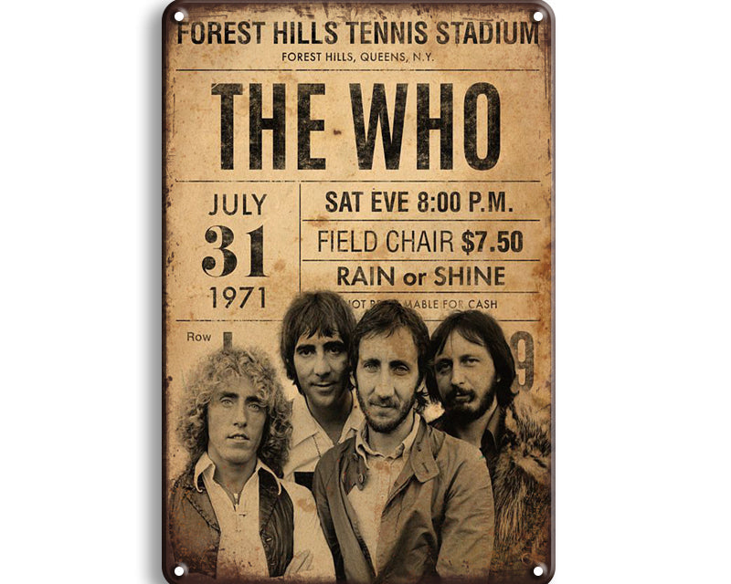 Metalen wandbord | The Who |