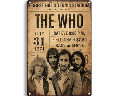 Metalen wandbord | The Who |