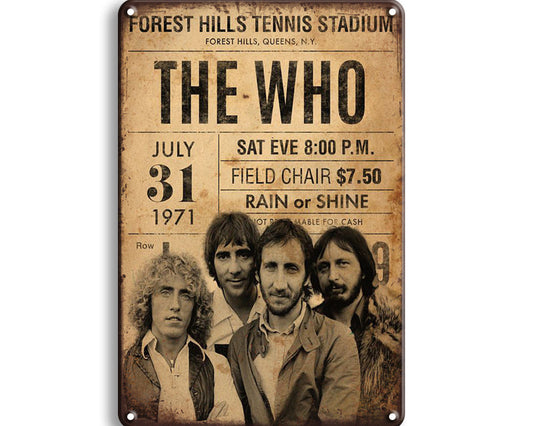 Metalen wandbord | The Who |