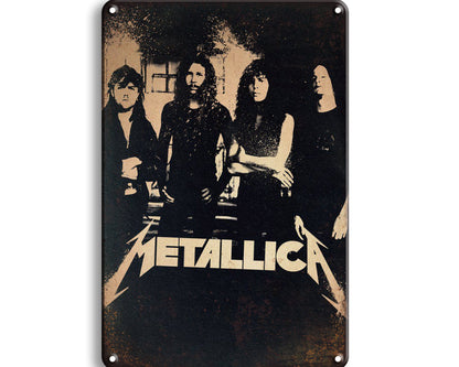 Metalen wandbord | Metallica |