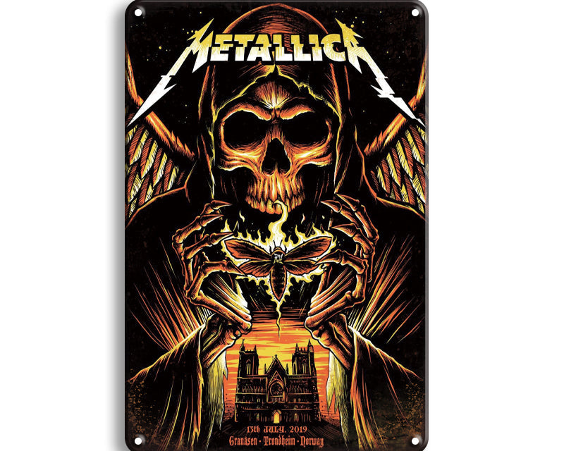 Metalen wandbord | Metallica |
