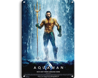 Metalen wandbord | Aquaman |