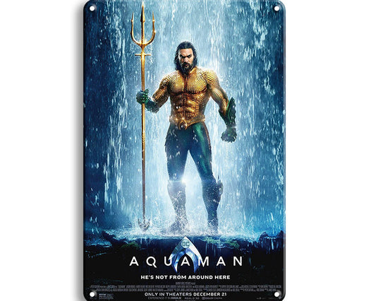 Metalen wandbord | Aquaman |