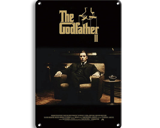 Metalen wandbord | The Godfather II |