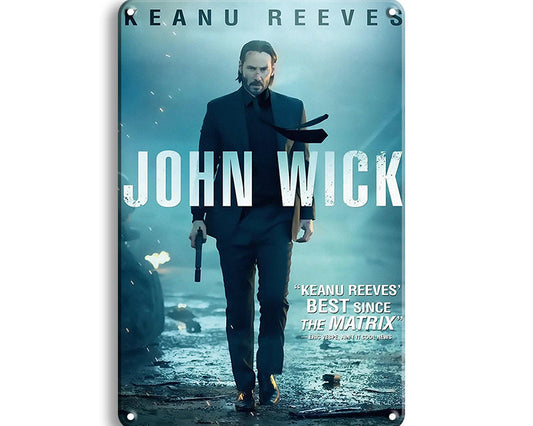 Metalen wandbord | John Wick |