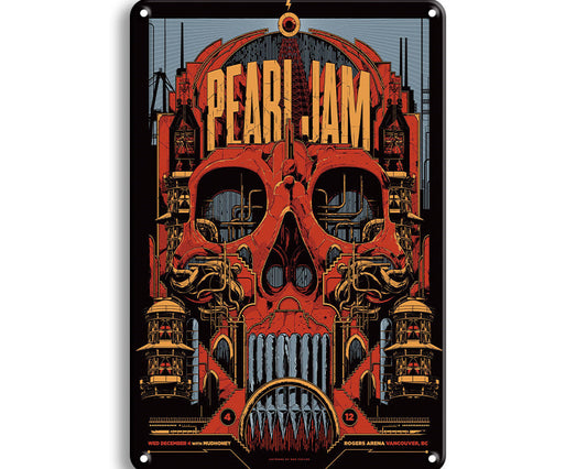 Metalen wandbord | Pearl Jam |