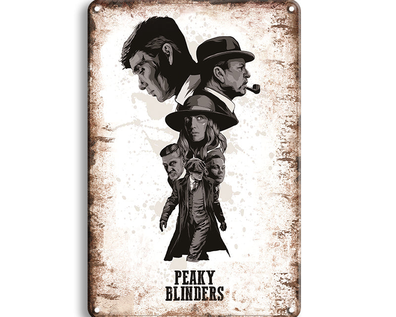 Metalen wandbord | Peaky Blinders |