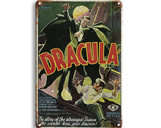 Metalen wandbord | Dracula |