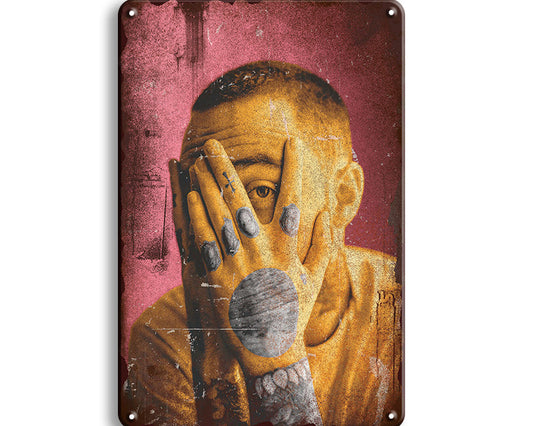 Metalen wandbord | Mac Miller |