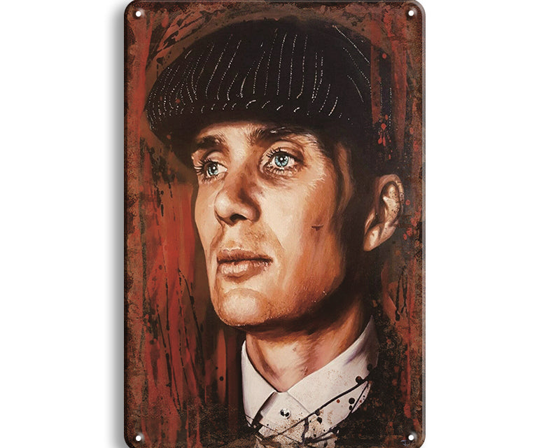 Metalen wandbord | Peaky Blinders | Tommy Shelby |