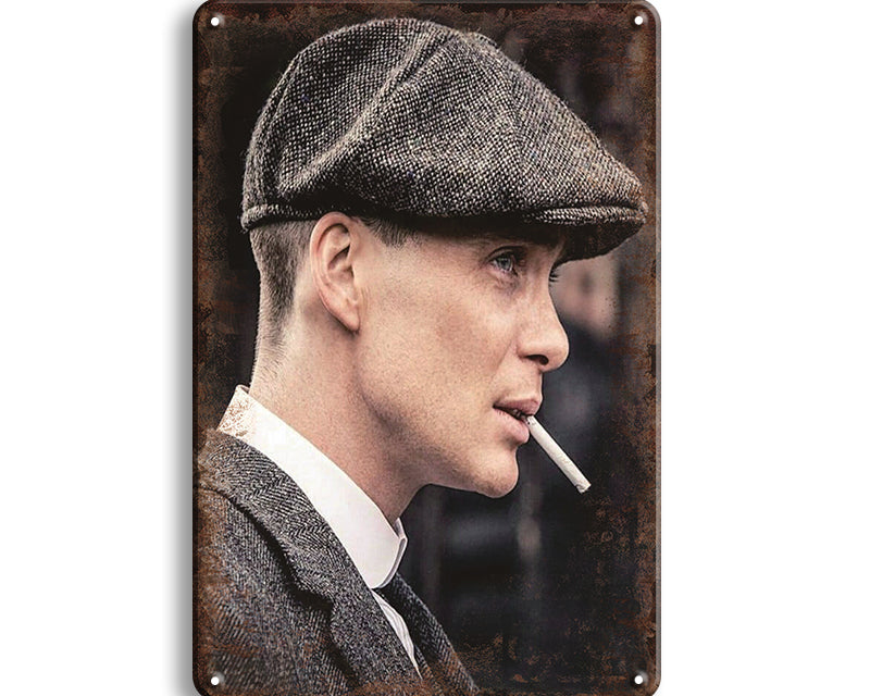 Metalen wandbord | Peaky Blinders | Tommy Shelby |