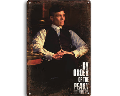 Metalen wandbord | By order of the Peaky Blinders |