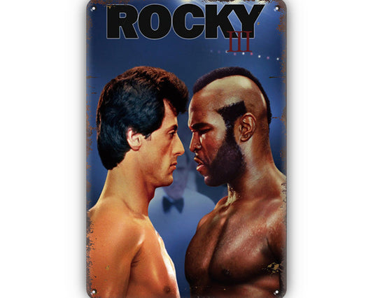 Metalen wandbord | Rocky III |