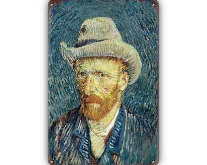 Metalen wandbord | Vincent van Gogh |