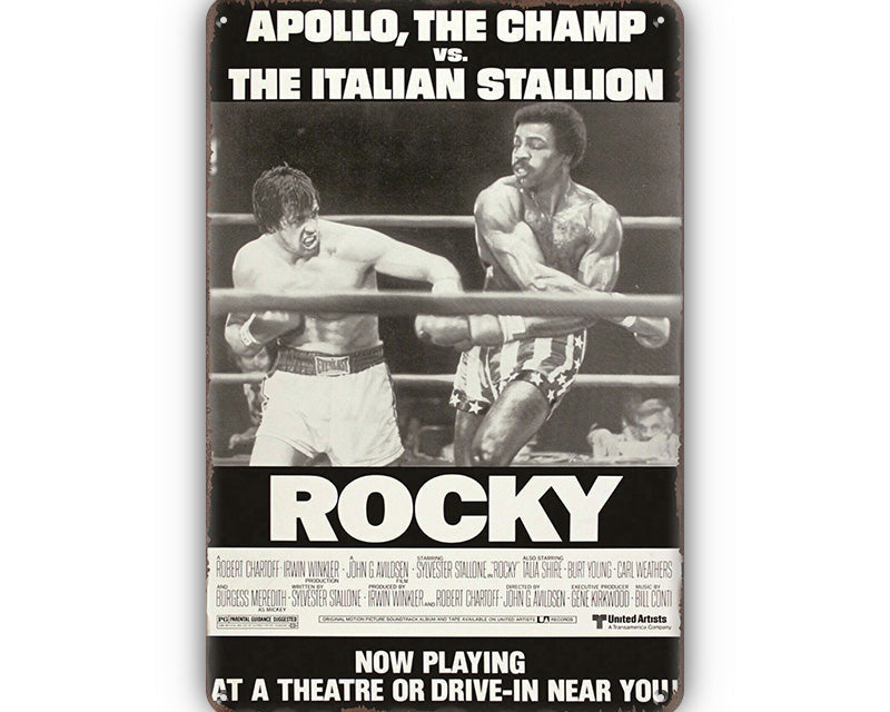 Metalen wandbord | Rocky |