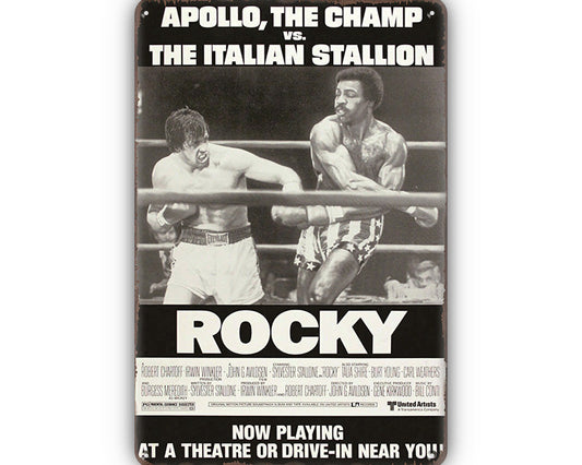 Metalen wandbord | Rocky |