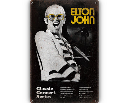 Metalen wandbord | Elton John |