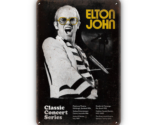 Metalen wandbord | Elton John |