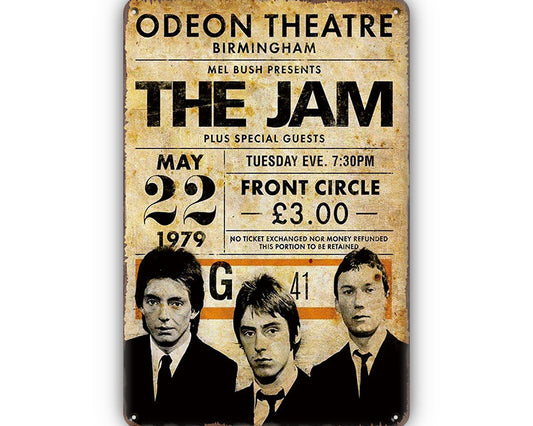 Metalen wandbord | The Jam |