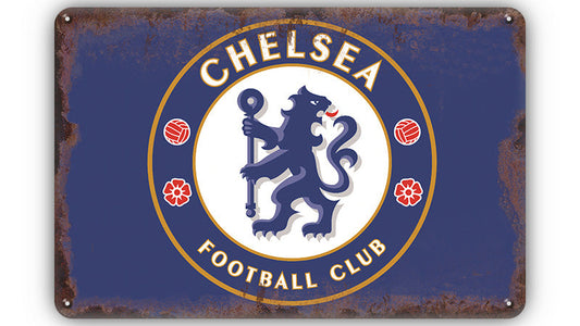 Metalen wandbord | Chelsea Football Club |