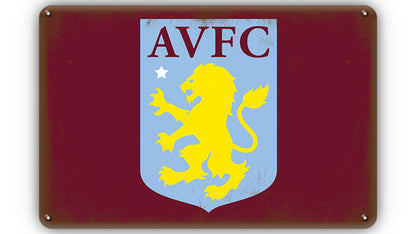 Metalen wandbord | Aston Villa FC |