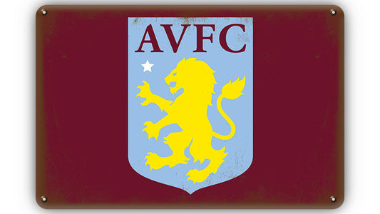 Metalen wandbord | Aston Villa FC |