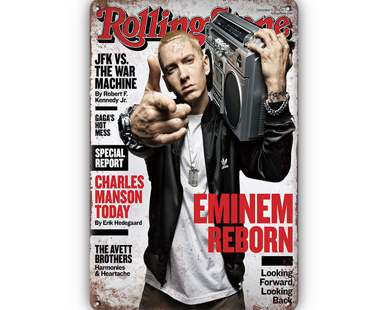 Metalen wandbord | Eminem reborn |