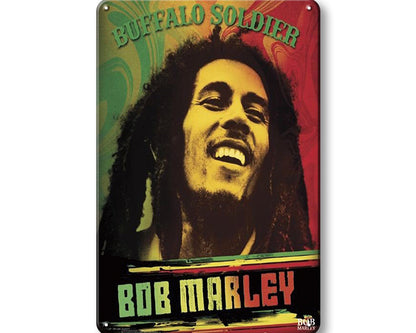 Metalen wandbord | Bob Marley |