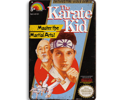 Metalen wandbord | The Karate Kid |