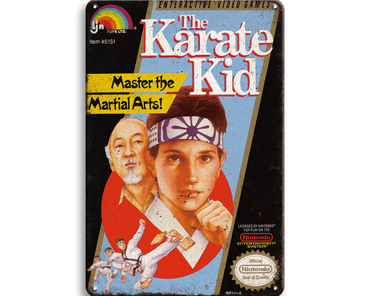 Metalen wandbord | The Karate Kid |