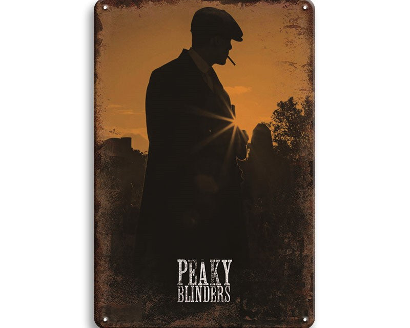 Metalen wandbord | Peaky Blinders | Tommy Shelby |