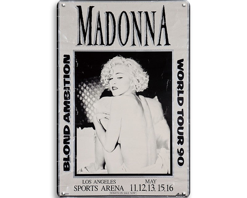 Metalen wandbord | Madonna |