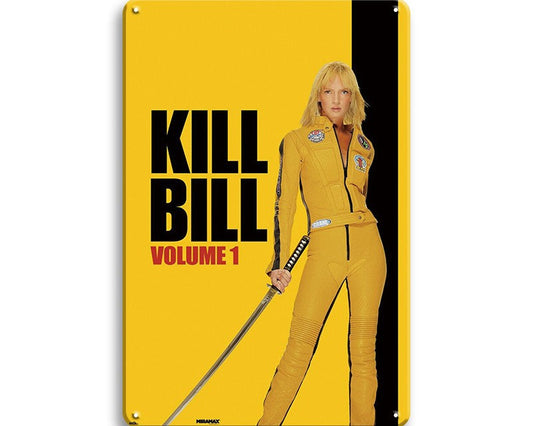 Metalen wandbord | Kill Bill | Volume 1 |