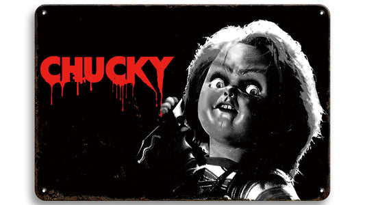 Metalen wandbord | Chucky |