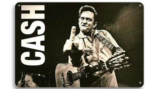 Metalen wandbord | Johnny Cash |