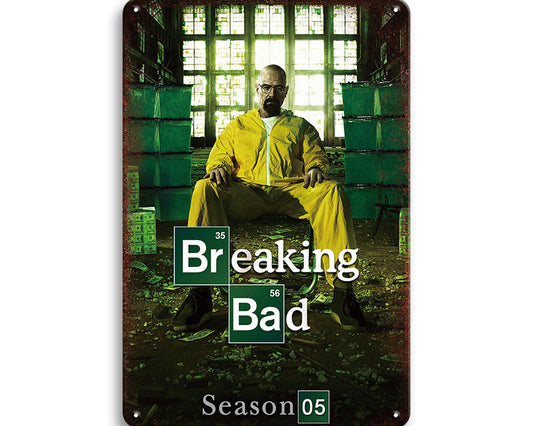 Metalen wandbord | Breaking Bad | Season 05 |