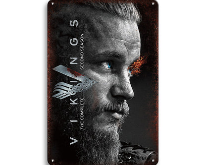 Metalen wandbord | Vikings |