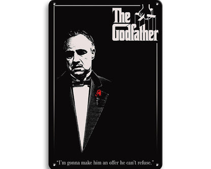 Metalen wandbord | The Godfather |