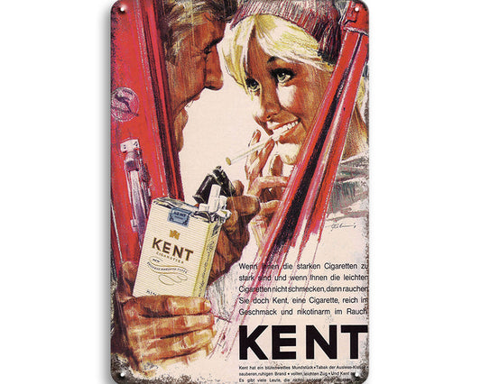Metalen wandbord | Kent |