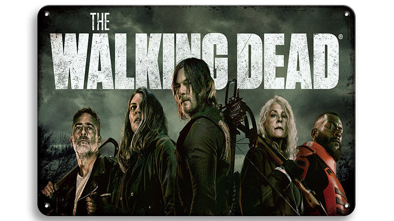 Metalen wandbord | The Walking Dead |