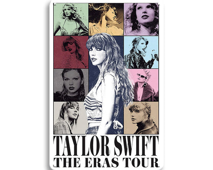 Metalen wandbord | Taylor Swift | The Eras Tour |