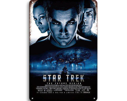 Metalen wandbord | Star Trek | The Future Begins #2 |