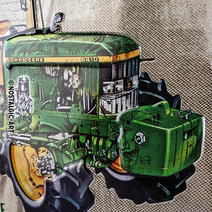 Metalen wandbord | John Deere | Model 6410 Cutaway | 15x20cm |