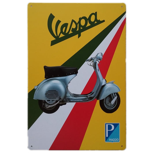 Metalen wandbord | Vespa Sprint |