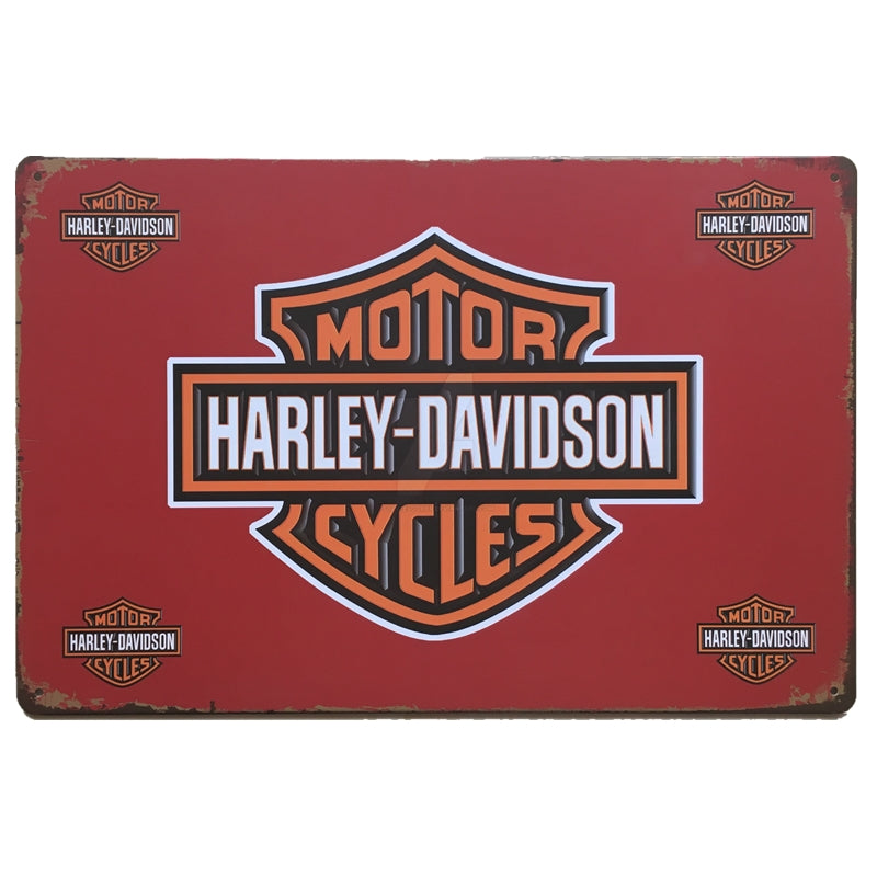 Metalen wandbord | Harley-Davidson | Motorcycles |